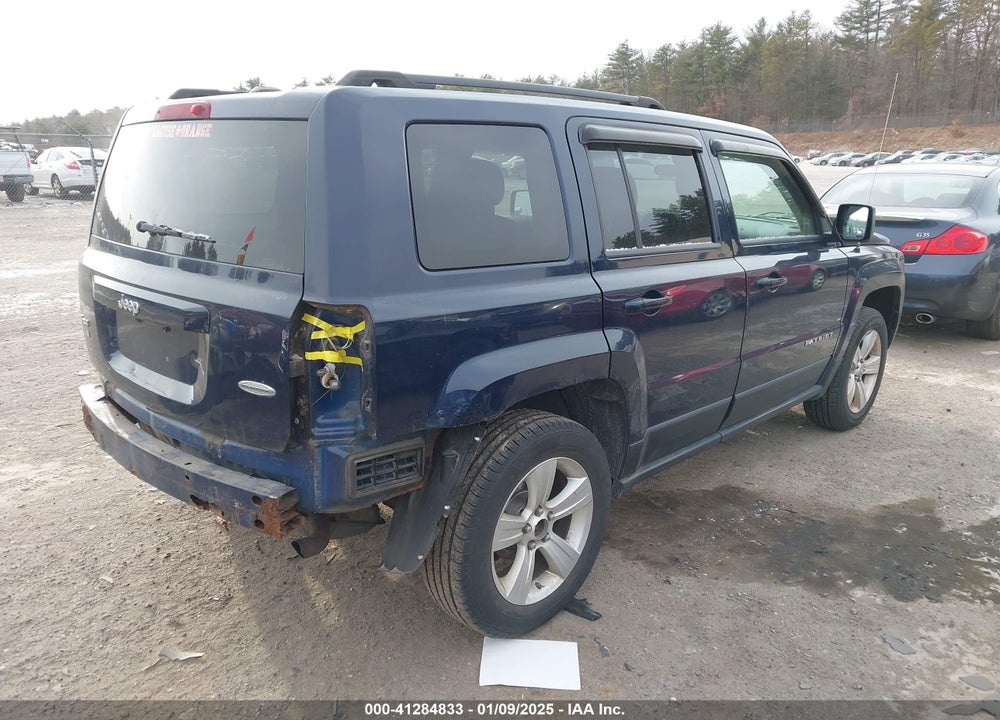 2012 JEEP PATRIOT LATITUDE VIN: 1C4NJRFB9CD683443