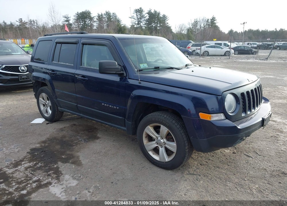 2012 JEEP PATRIOT LATITUDE VIN: 1C4NJRFB9CD683443