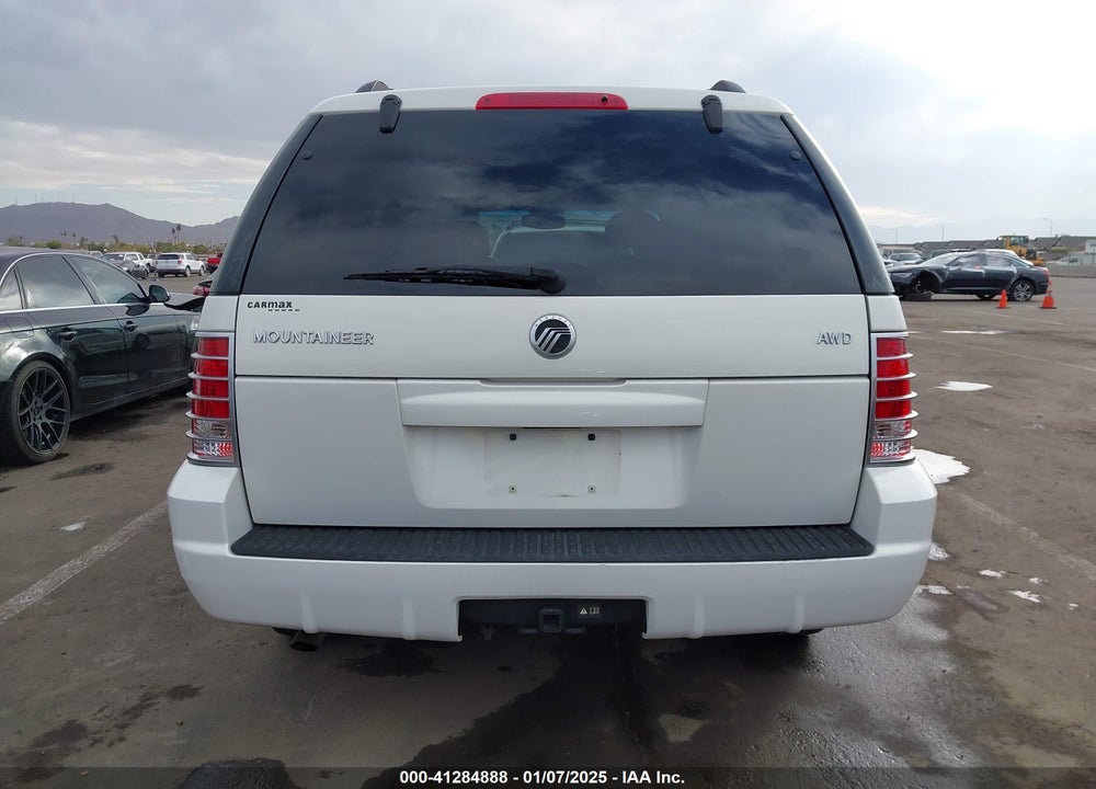 2002 MERCURY MOUNTAINEER VIN: 4M2ZU86E02ZJ29605