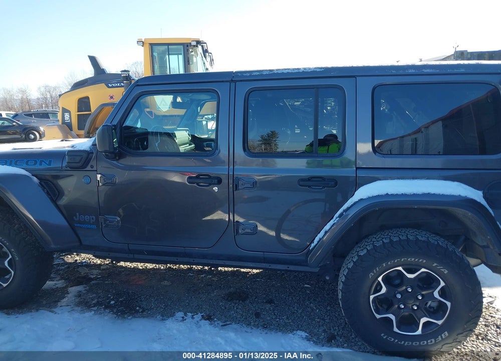 2021 JEEP WRANGLER 4XE UNLIMITED RUBICON 4X4 VIN: 1C4JJXR63MW844652