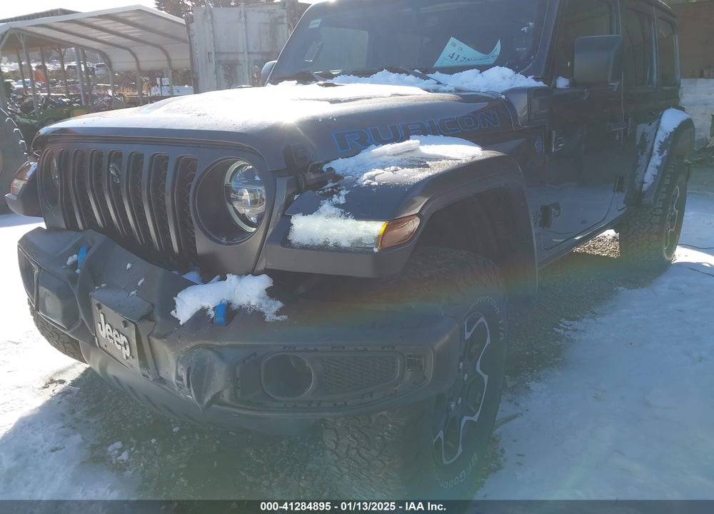 2021 JEEP WRANGLER 4XE UNLIMITED RUBICON 4X4 VIN: 1C4JJXR63MW844652