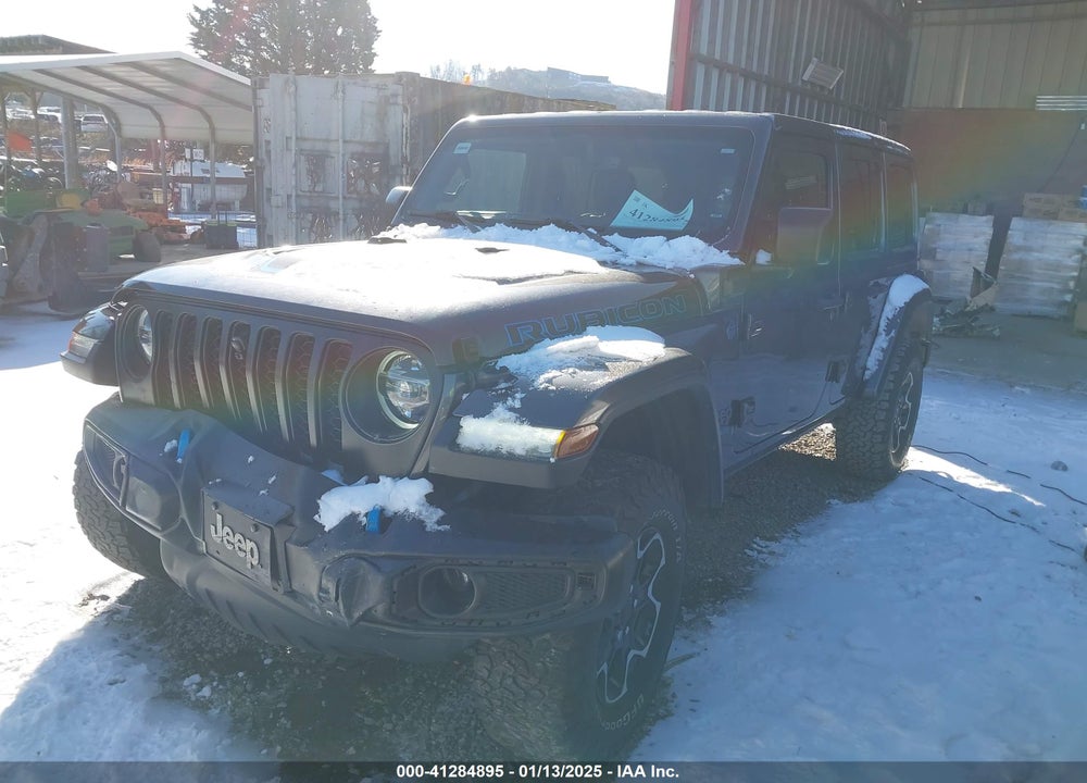 2021 JEEP WRANGLER 4XE UNLIMITED RUBICON 4X4 VIN: 1C4JJXR63MW844652