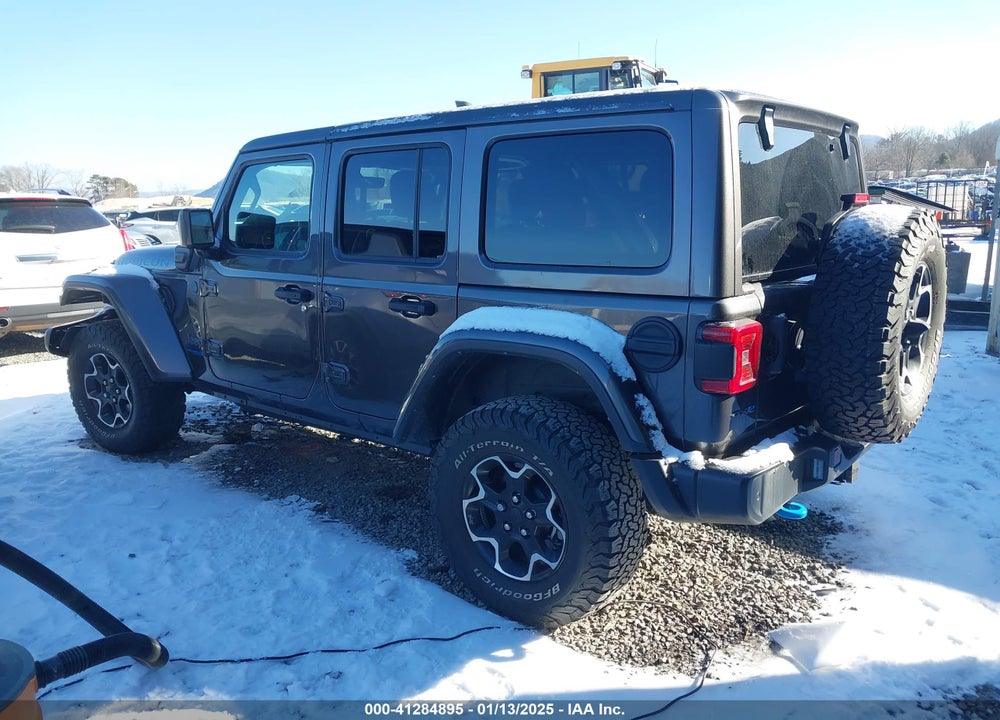 2021 JEEP WRANGLER 4XE UNLIMITED RUBICON 4X4 VIN: 1C4JJXR63MW844652