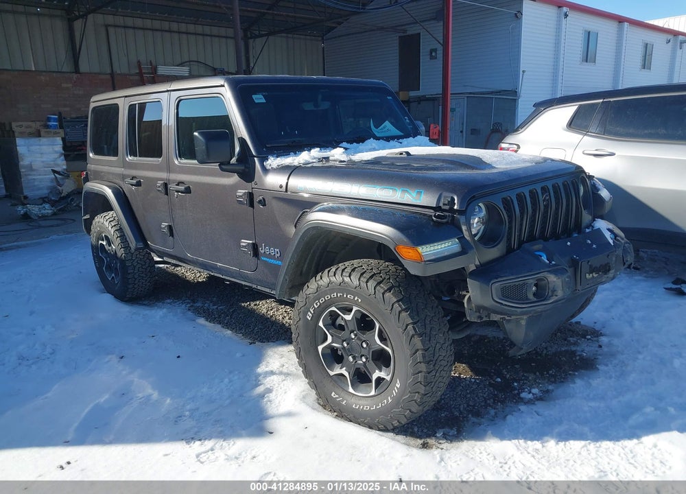 2021 JEEP WRANGLER 4XE UNLIMITED RUBICON 4X4 VIN: 1C4JJXR63MW844652
