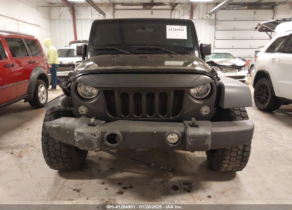 2015 JEEP WRANGLER WILLYS WHEELER VIN: 1C4AJWAG4FL557307