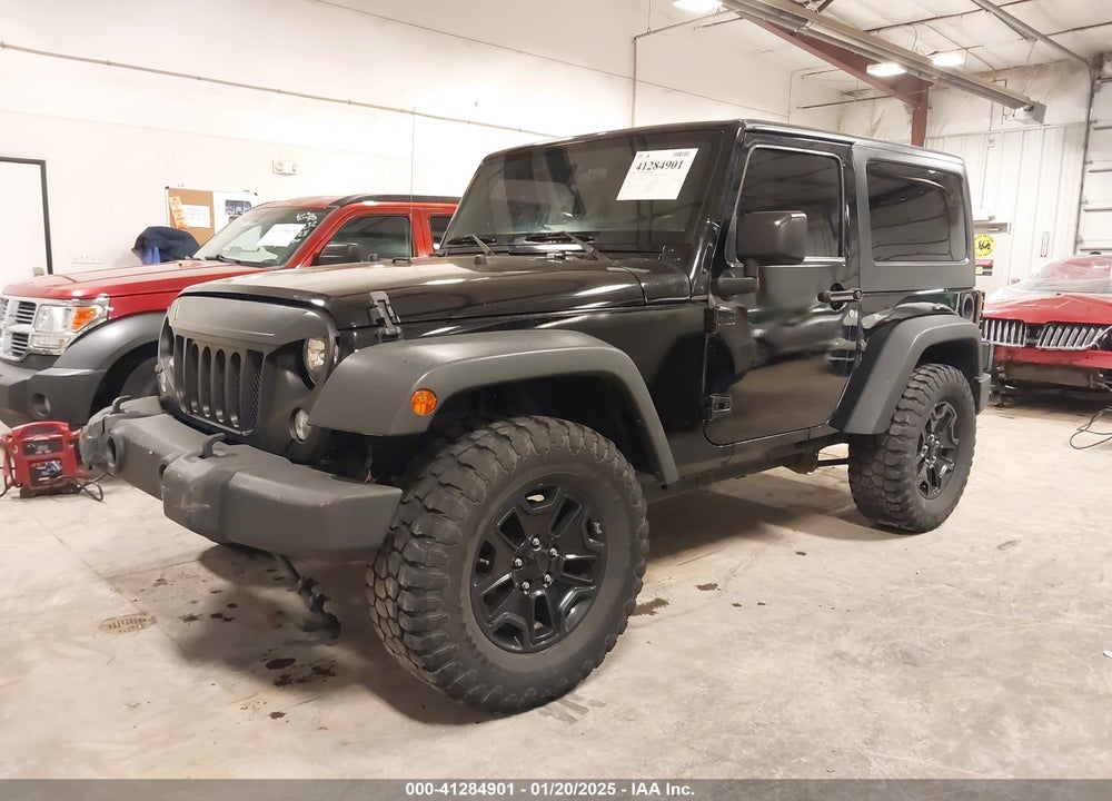 2015 JEEP WRANGLER WILLYS WHEELER VIN: 1C4AJWAG4FL557307