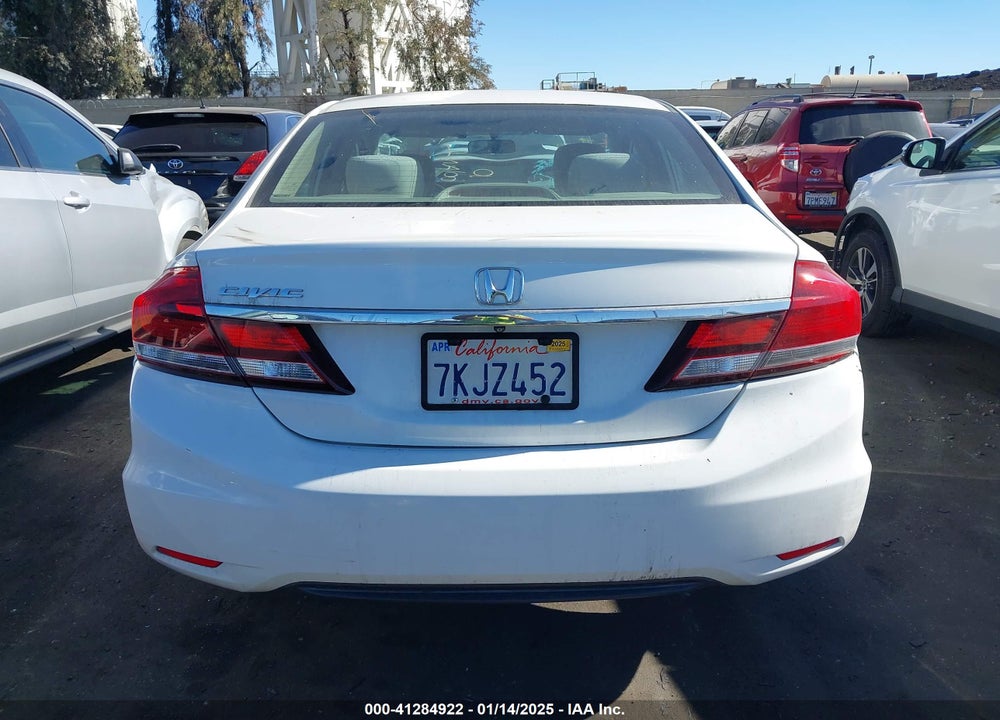 2015 HONDA CIVIC LX VIN: 2HGFB2F57FH504909