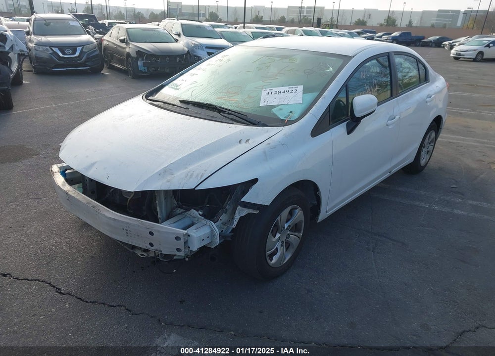 2015 HONDA CIVIC LX VIN: 2HGFB2F57FH504909