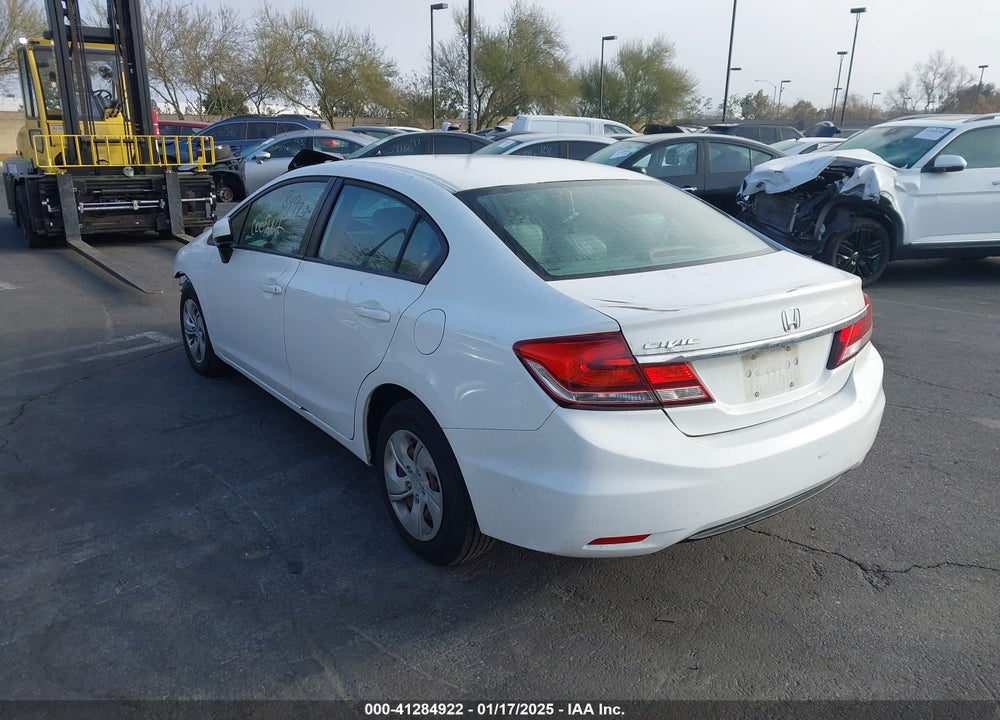 2015 HONDA CIVIC LX VIN: 2HGFB2F57FH504909