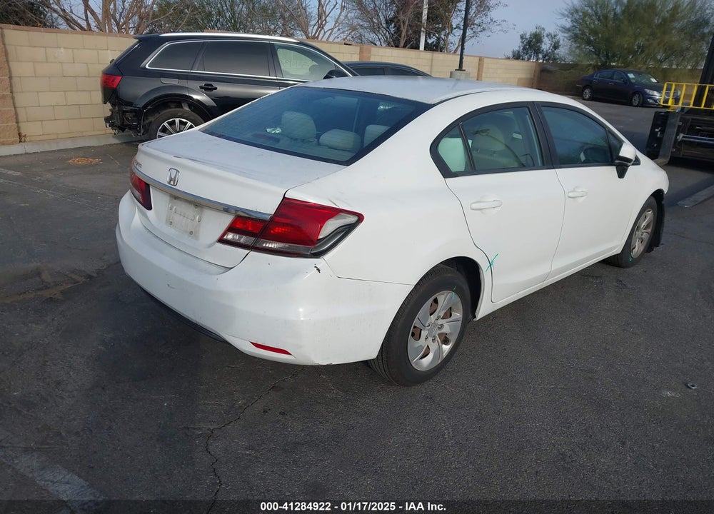2015 HONDA CIVIC LX VIN: 2HGFB2F57FH504909