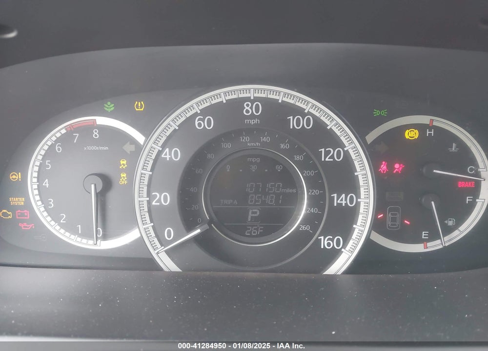2013 HONDA ACCORD VIN: 1HGCR2F7XDA074997