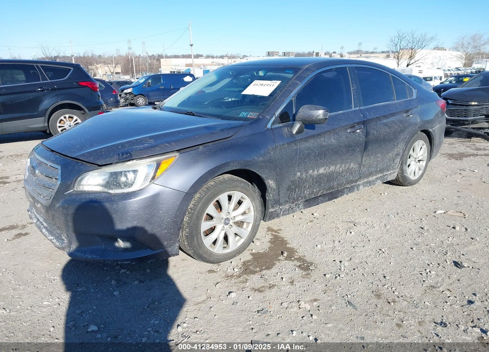 2017 SUBARU LEGACY 2.5I PREMIUM VIN: 4S3BNAF69H3027011