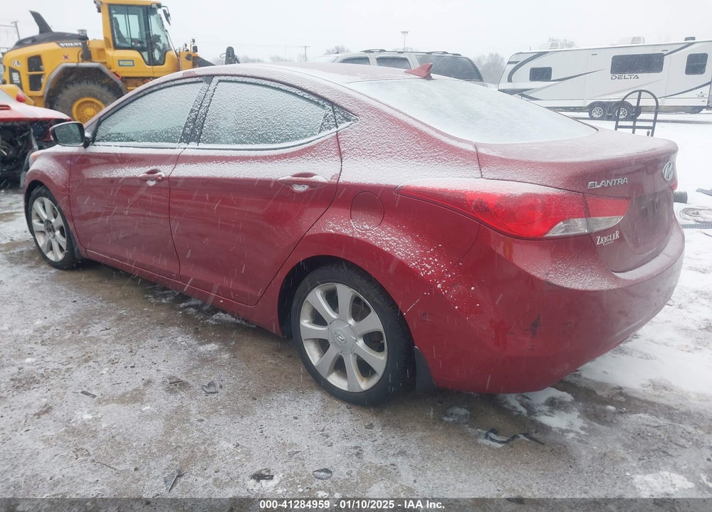 2013 HYUNDAI ELANTRA LIMITED VIN: 5NPDH4AE5DH311332