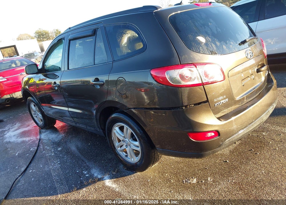 2011 HYUNDAI SANTA FE GLS VIN: 5XYZG3AB9BG006865