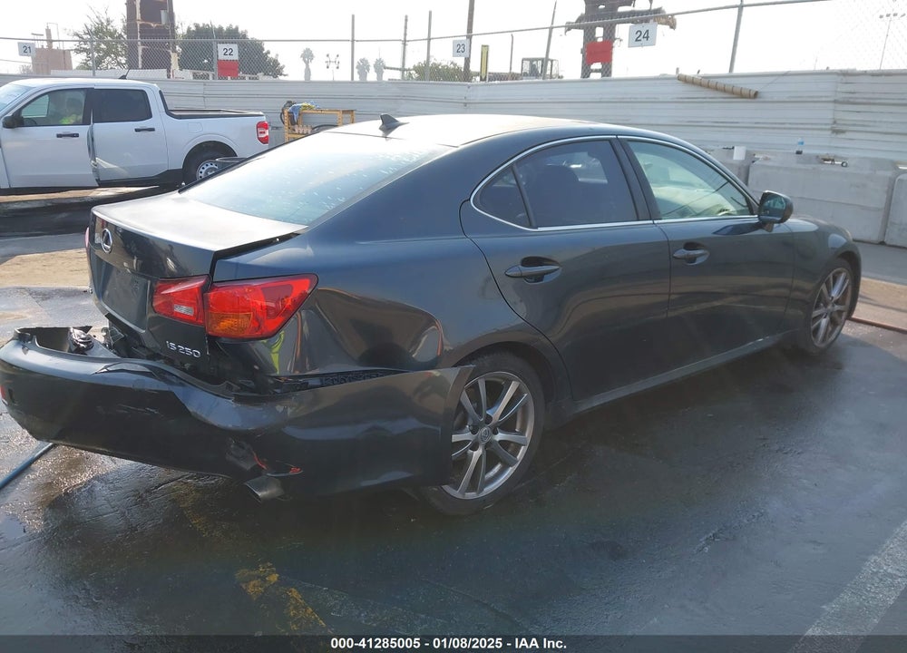 2008 LEXUS IS 250 VIN: JTHBK262785056019