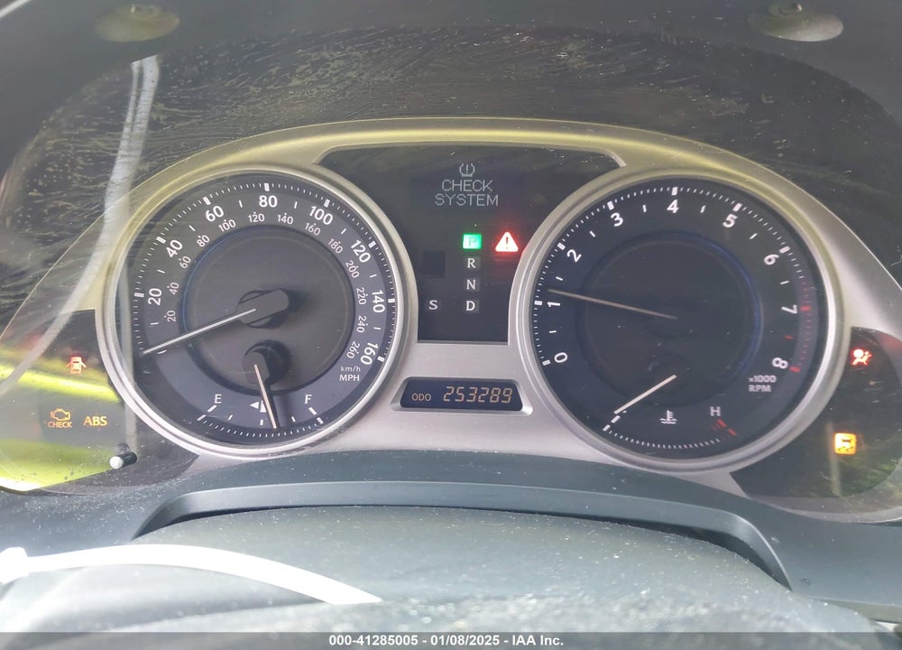 2008 LEXUS IS 250 VIN: JTHBK262785056019