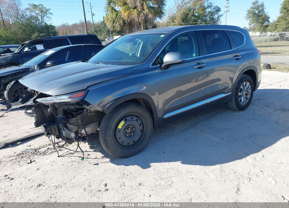 2019 HYUNDAI SANTA FE SE VIN: 5NMS23AD0KH027725