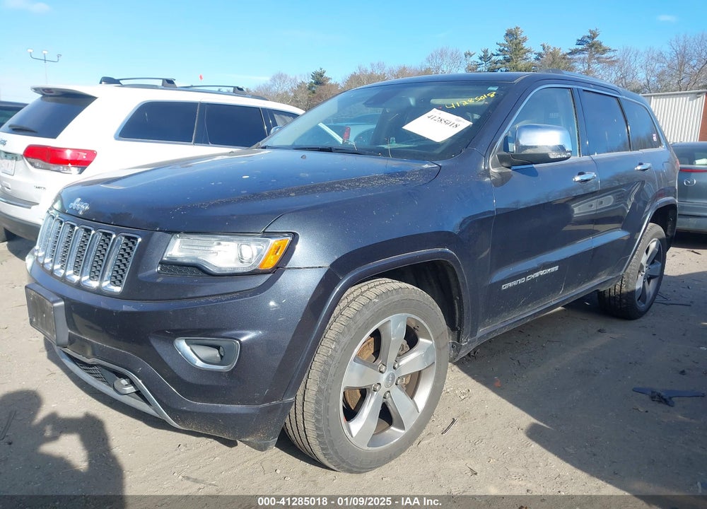 2014 JEEP GRAND CHEROKEE OVERLAND VIN: 1C4RJFCG9EC465768
