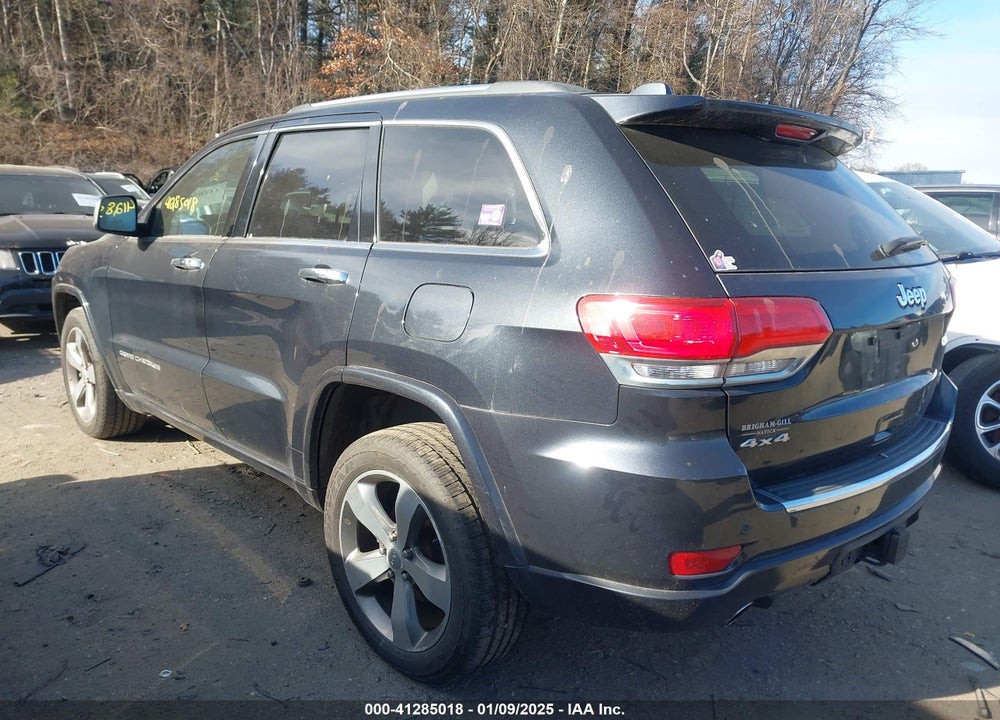 2014 JEEP GRAND CHEROKEE OVERLAND VIN: 1C4RJFCG9EC465768