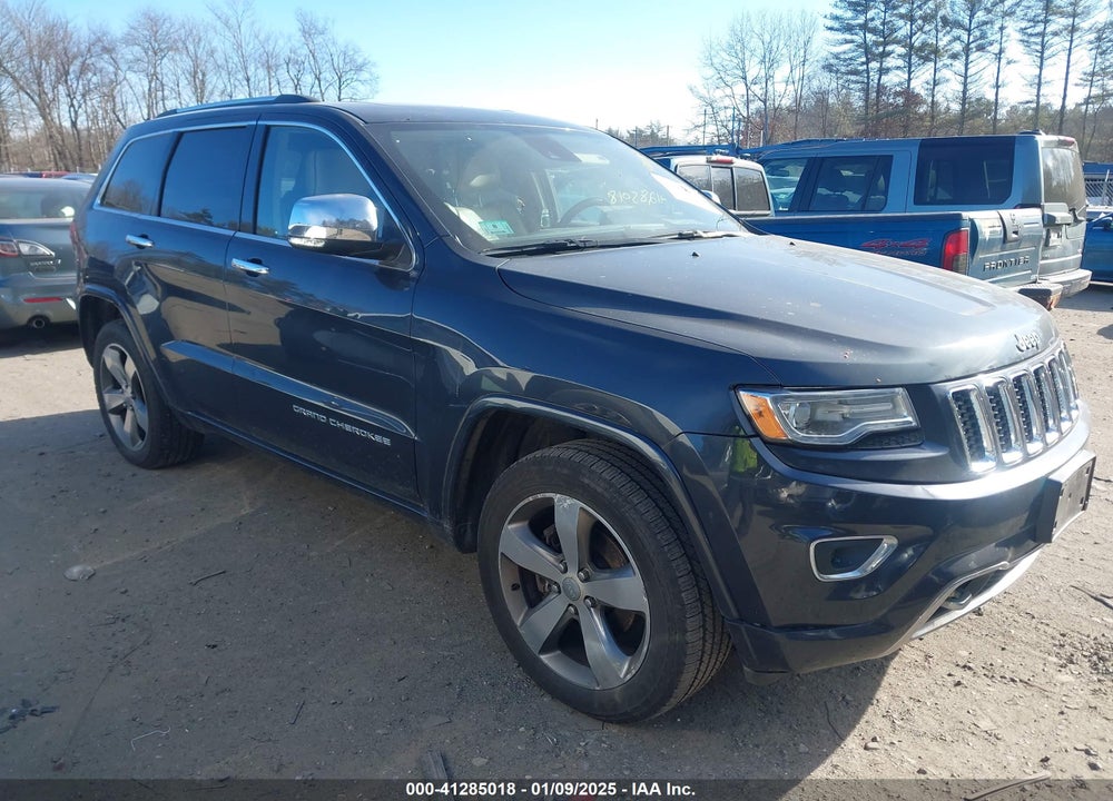 2014 JEEP GRAND CHEROKEE OVERLAND VIN: 1C4RJFCG9EC465768