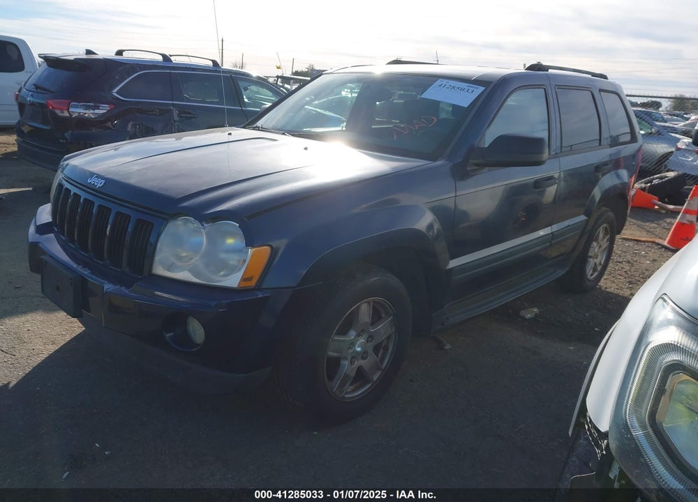 2005 CHEROKEE JEEP GRAND  LAREDO VIN: 1J4GS48K85C584234
