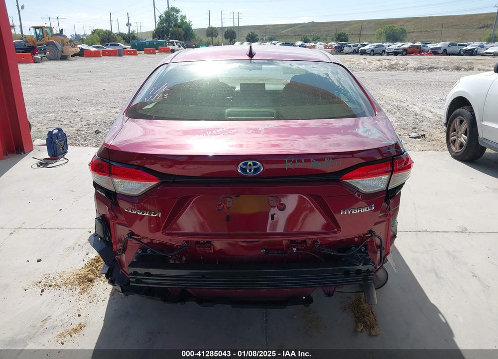 2022 TOYOTA COROLLA VIN: JTDEAMDE9NJ056603