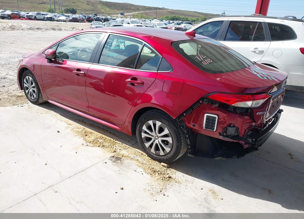 2022 TOYOTA COROLLA VIN: JTDEAMDE9NJ056603