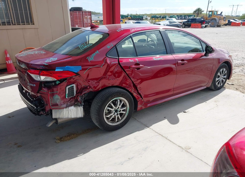 2022 TOYOTA COROLLA VIN: JTDEAMDE9NJ056603