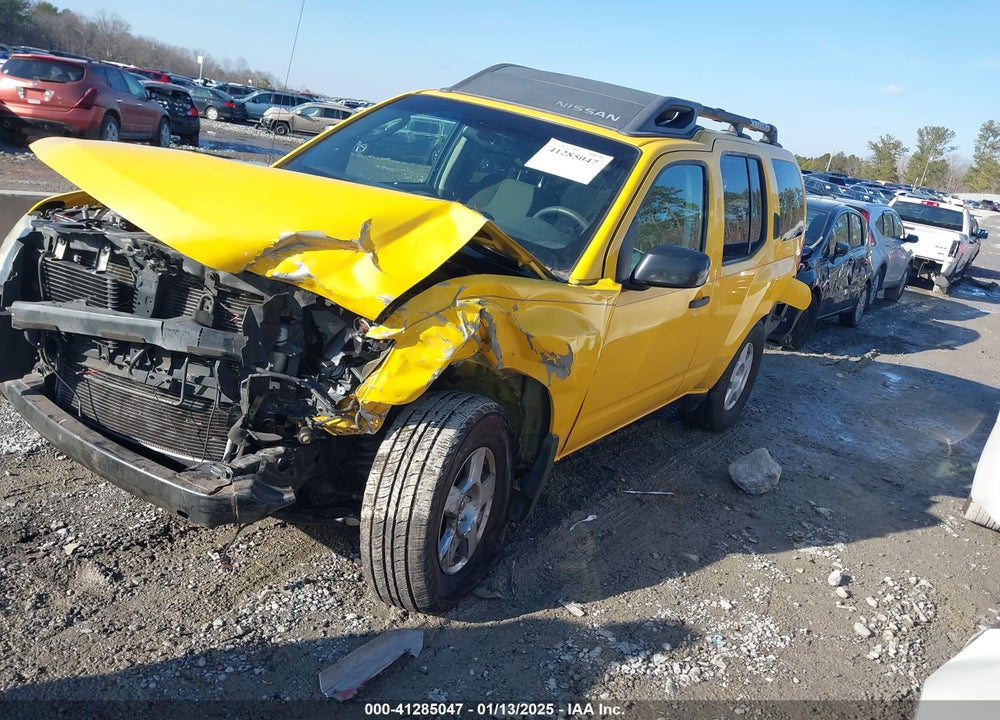 2006 NISSAN XTERRA X VIN: 5N1AN08U86C505915
