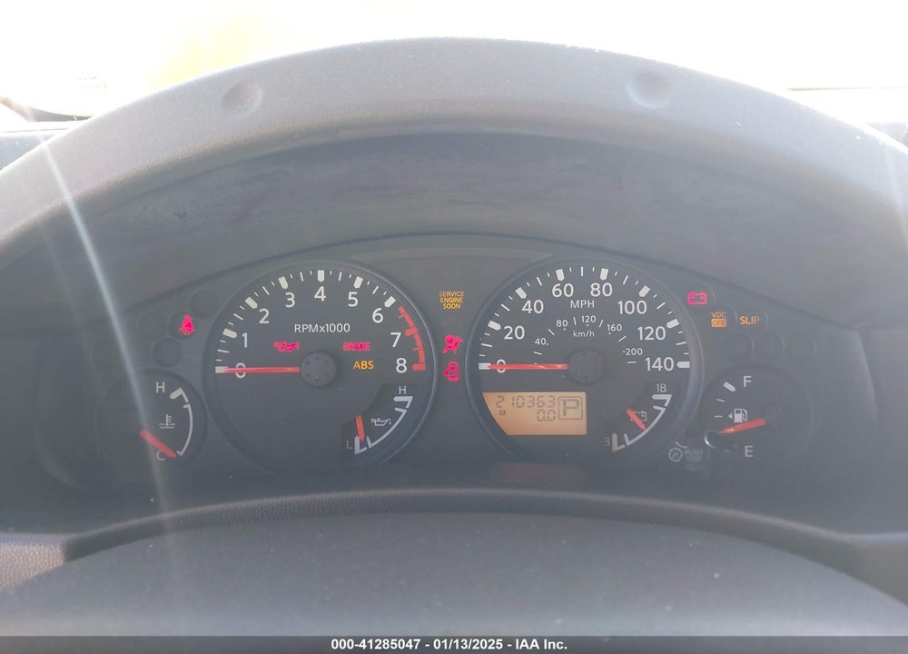 2006 NISSAN XTERRA X VIN: 5N1AN08U86C505915