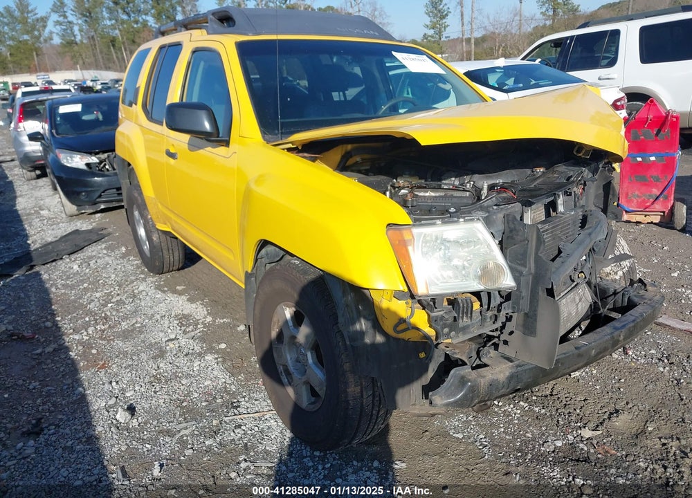 2006 NISSAN XTERRA X VIN: 5N1AN08U86C505915
