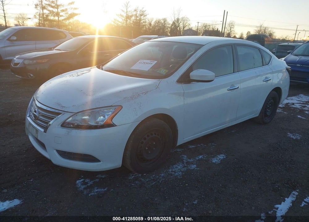 2013 NISSAN SENTRA S VIN: 3N1AB7AP3DL746117
