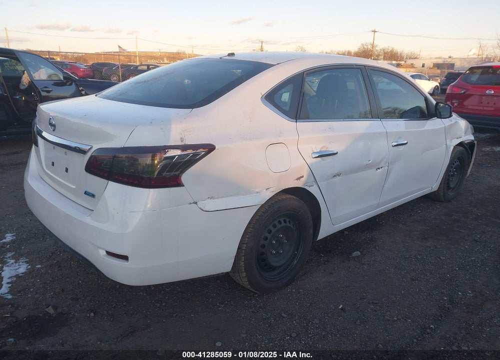 2013 NISSAN SENTRA S VIN: 3N1AB7AP3DL746117