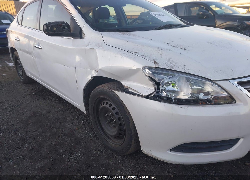 2013 NISSAN SENTRA S VIN: 3N1AB7AP3DL746117