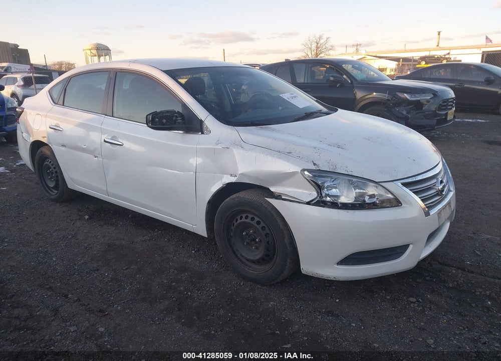 2013 NISSAN SENTRA S VIN: 3N1AB7AP3DL746117