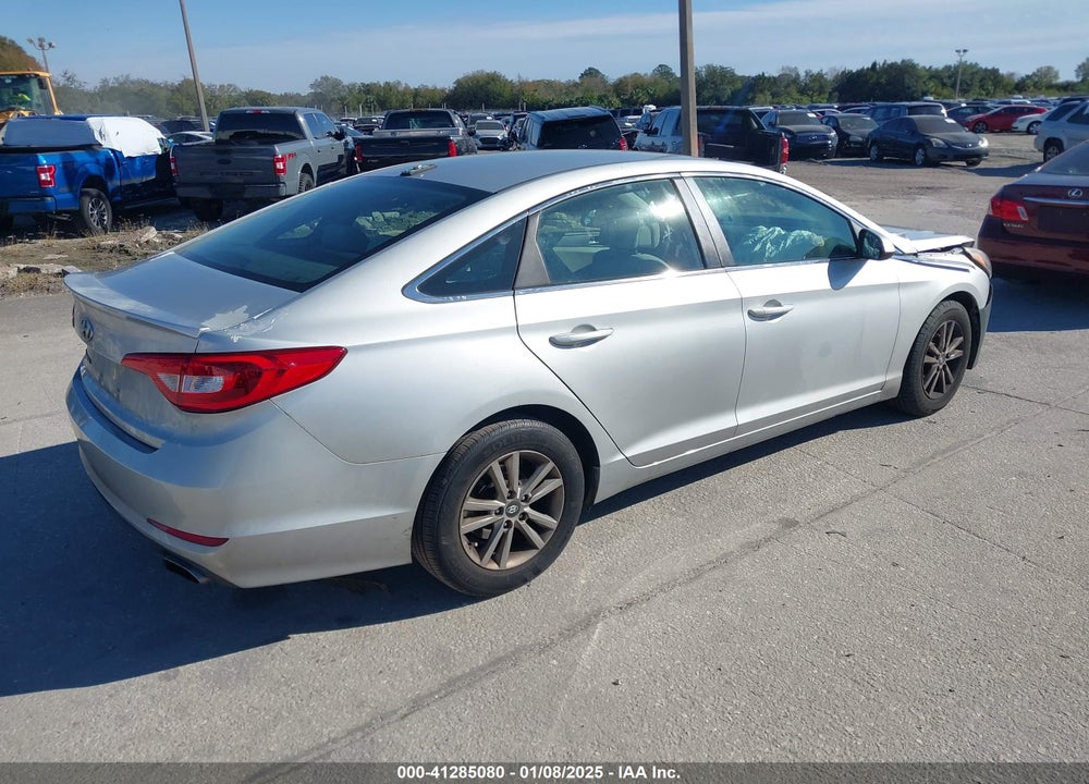 2017 HYUNDAI SONATA VIN: 5NPE24AF4HH492878
