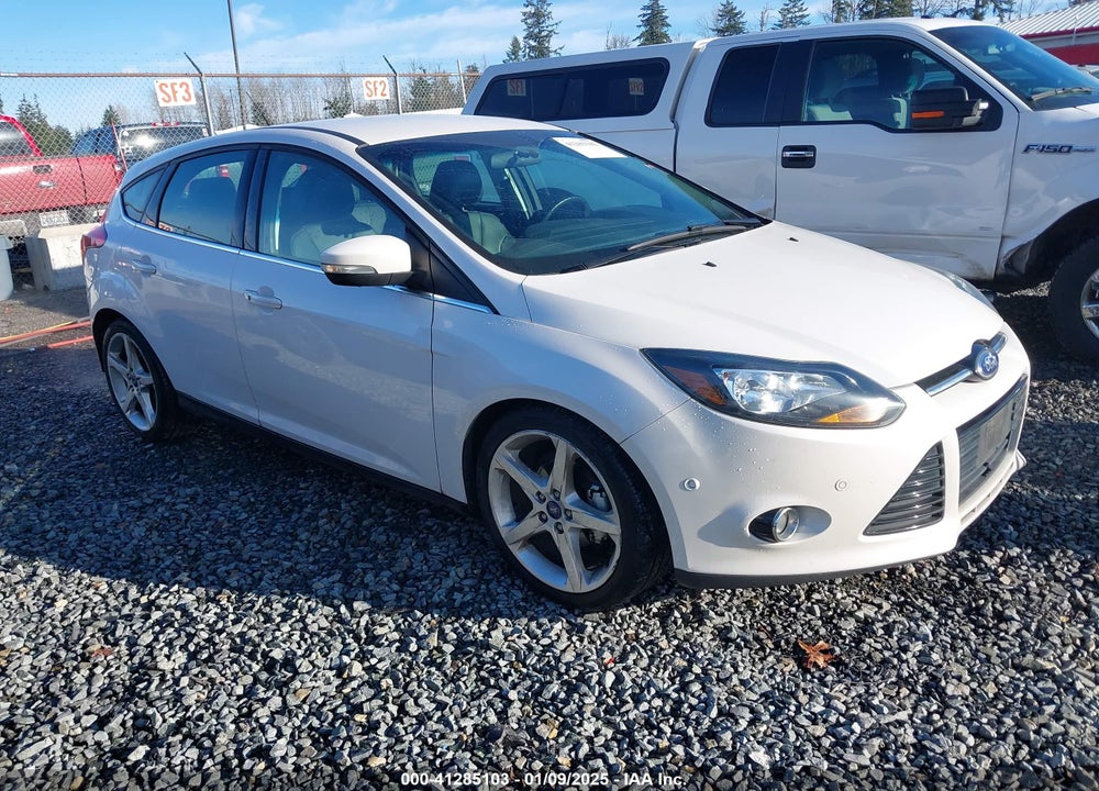 2013 FORD FOCUS TITANIUM VIN: 1FADP3N29DL284778