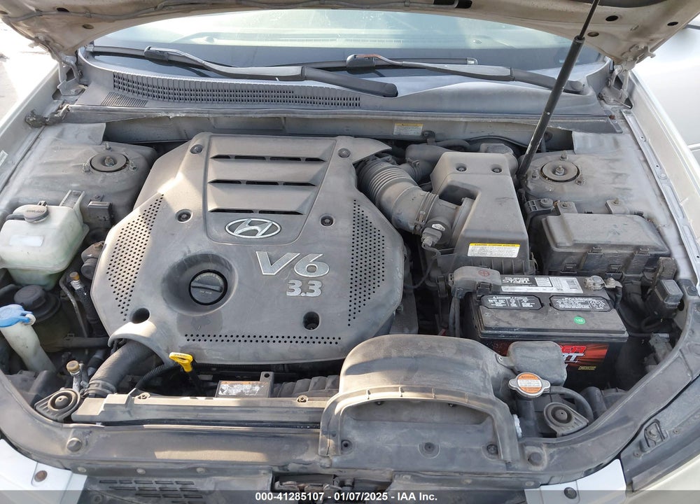 2008 HYUNDAI SONATA GLS V6 VIN: 5NPET46F78H377777