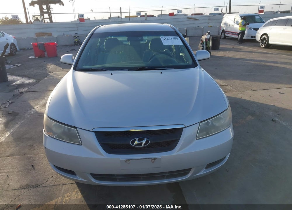 2008 HYUNDAI SONATA GLS V6 VIN: 5NPET46F78H377777