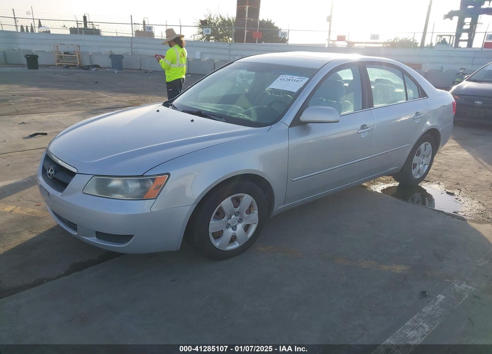 2008 HYUNDAI SONATA GLS V6 VIN: 5NPET46F78H377777