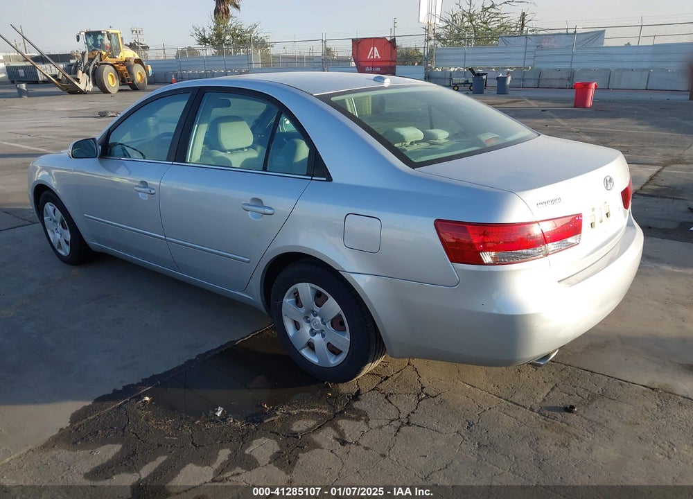 2008 HYUNDAI SONATA GLS V6 VIN: 5NPET46F78H377777
