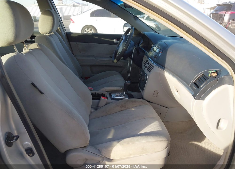 2008 HYUNDAI SONATA GLS V6 VIN: 5NPET46F78H377777