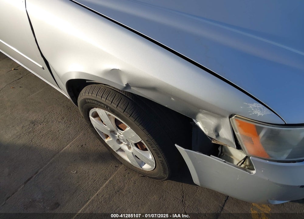 2008 HYUNDAI SONATA GLS V6 VIN: 5NPET46F78H377777