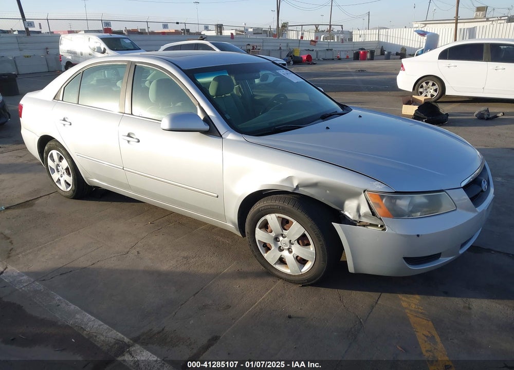 2008 HYUNDAI SONATA GLS V6 VIN: 5NPET46F78H377777