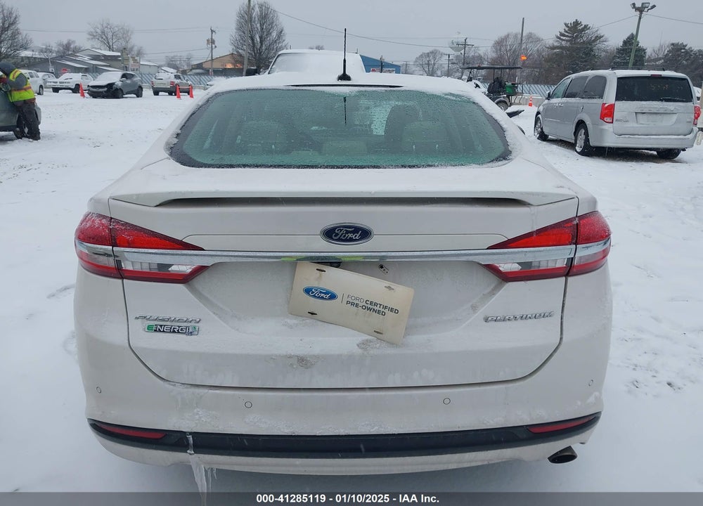 2017 FORD FUSION ENERGI VIN: 3FA6P0SU3HR191341