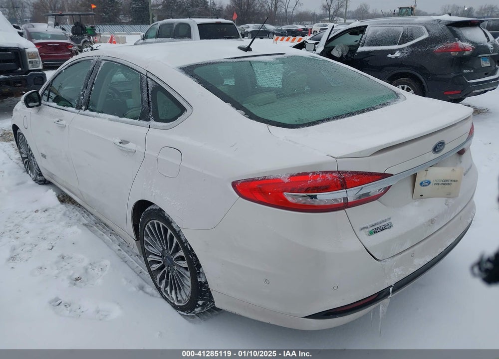 2017 FORD FUSION ENERGI VIN: 3FA6P0SU3HR191341
