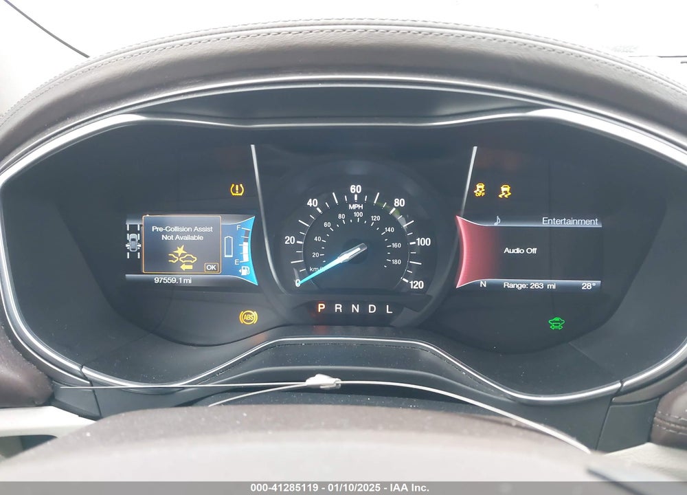2017 FORD FUSION ENERGI VIN: 3FA6P0SU3HR191341