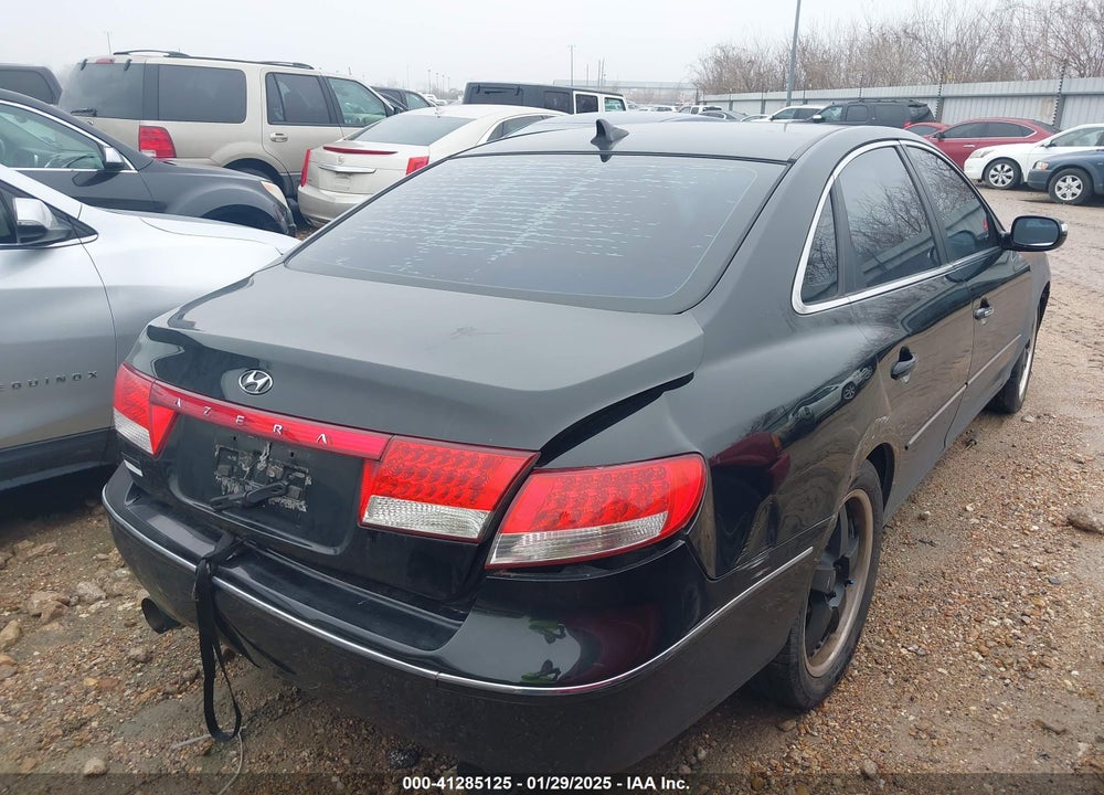 2009 HYUNDAI AZERA VIN: KMHFC46F49A392441
