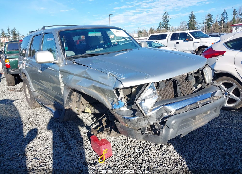 2000 TOYOTA 4RUNNER SR5 V6 VIN: JT3HN86RXY0263301
