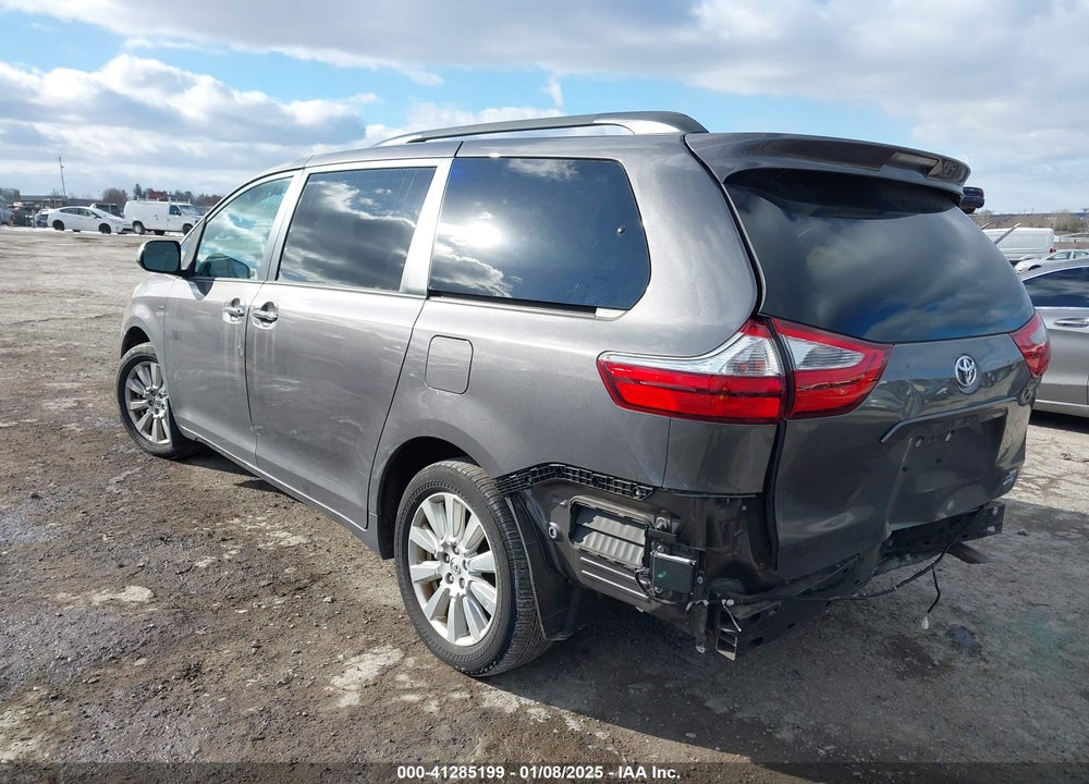 2017 TOYOTA SIENNA XLE LIMITED VIN: 5TDDZ3DC3HS186803